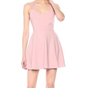 French Connection Whisper Light Blush Dress
